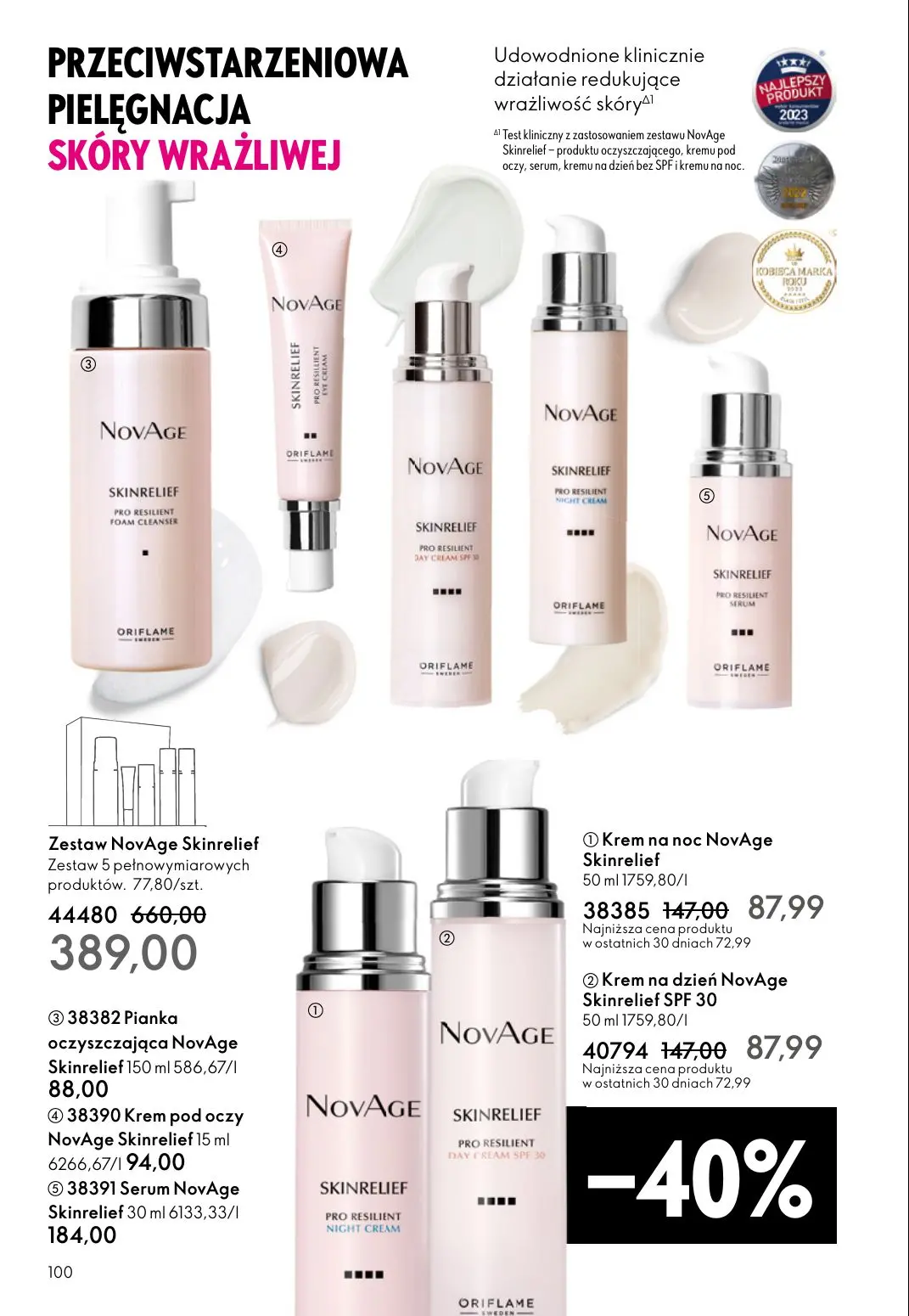 gazetka promocyjna ORIFLAME Eliksir promienności cery - Strona 100