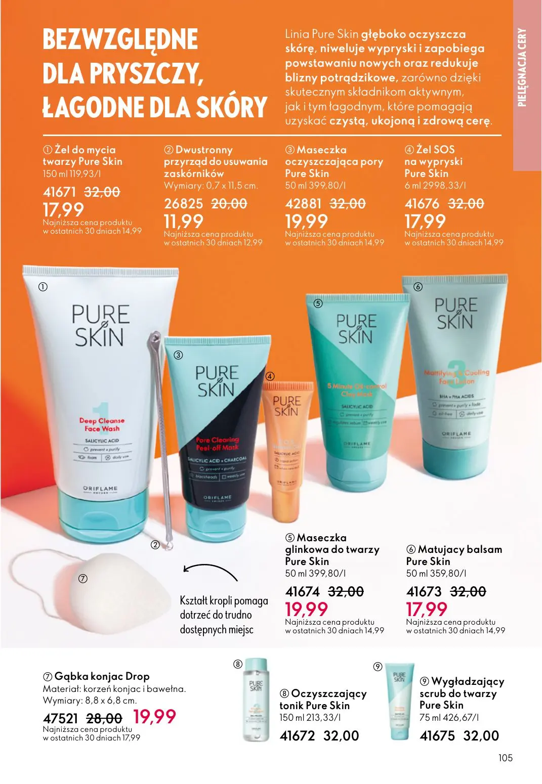 gazetka promocyjna ORIFLAME Eliksir promienności cery - Strona 105