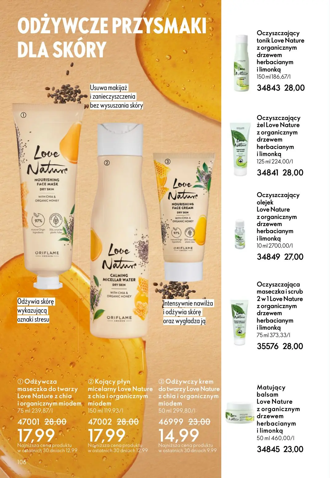 gazetka promocyjna ORIFLAME Eliksir promienności cery - Strona 106