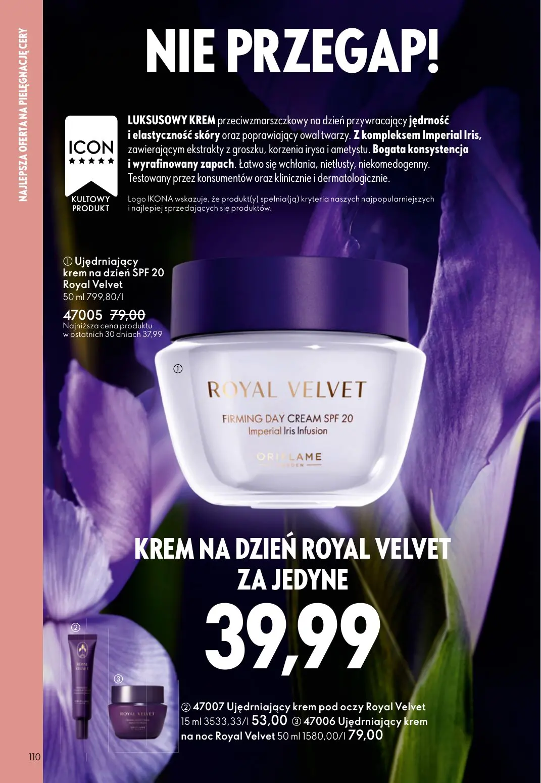 gazetka promocyjna ORIFLAME Eliksir promienności cery - Strona 110