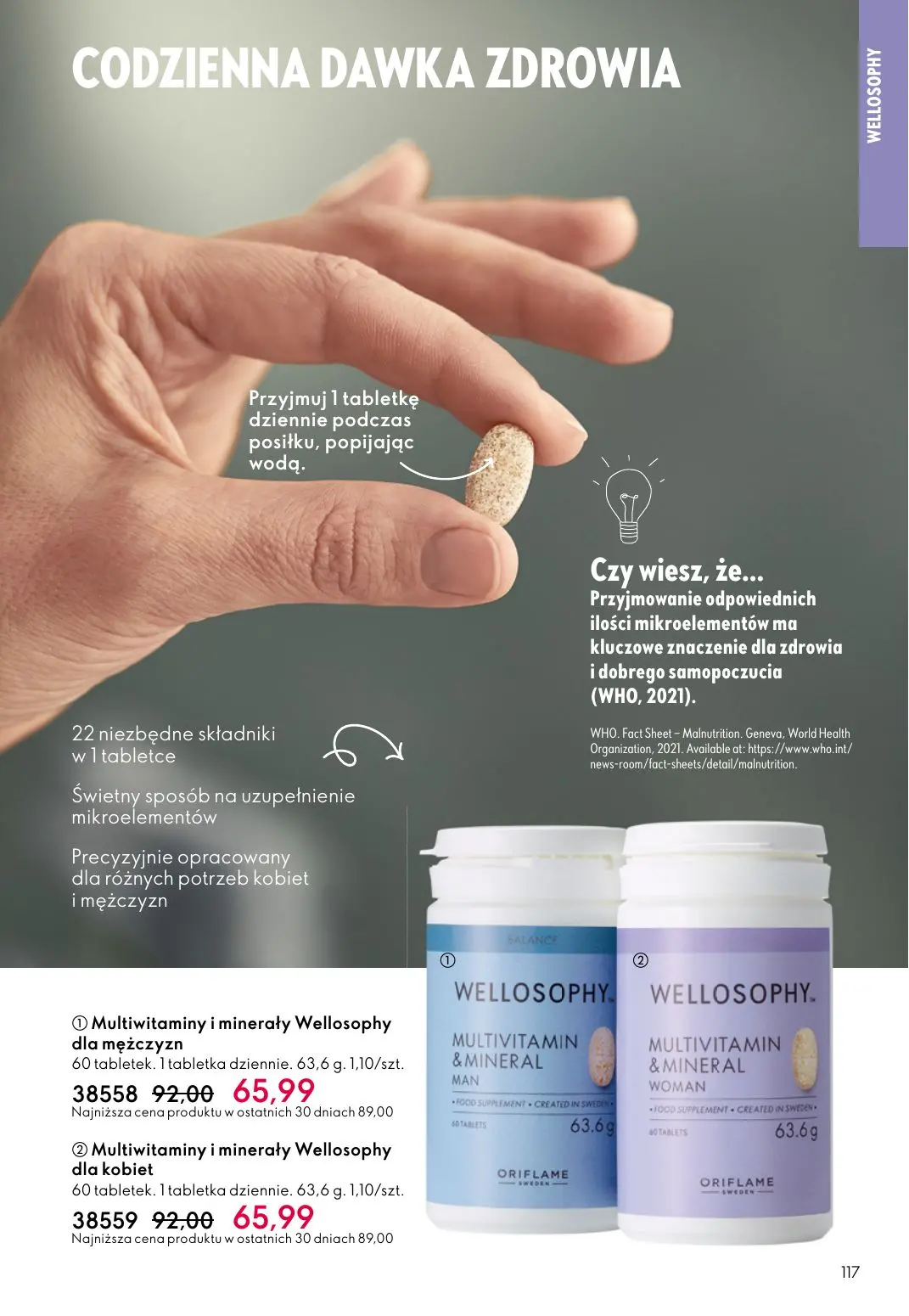 gazetka promocyjna ORIFLAME Eliksir promienności cery - Strona 117