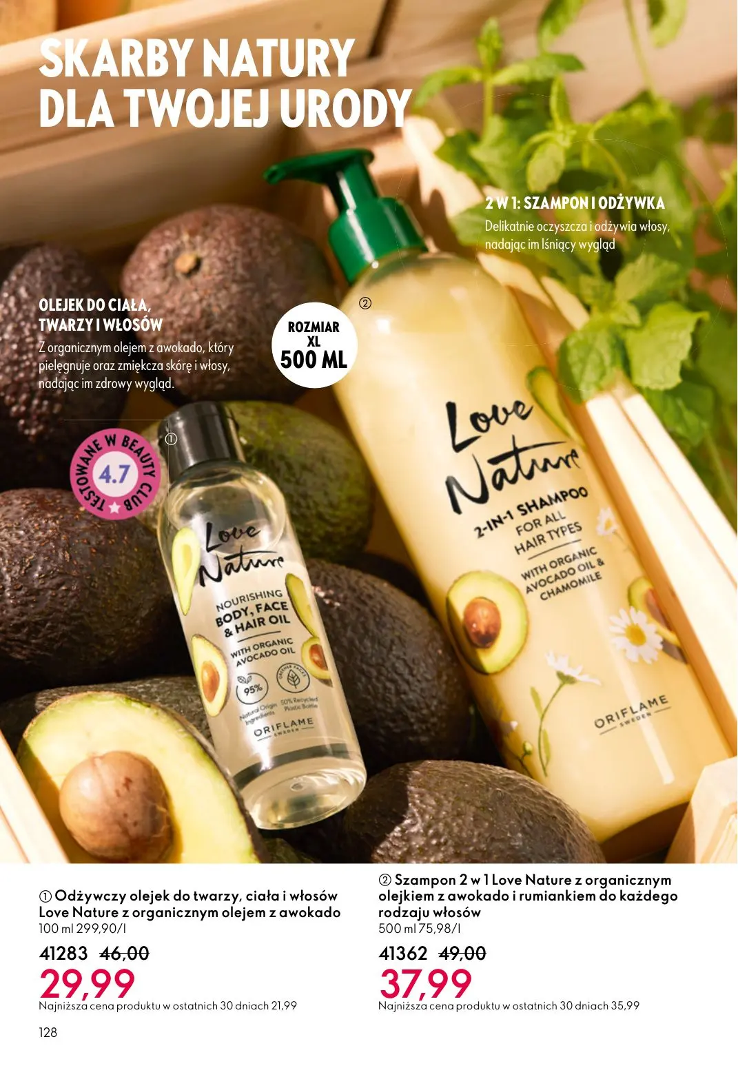 gazetka promocyjna ORIFLAME Eliksir promienności cery - Strona 128