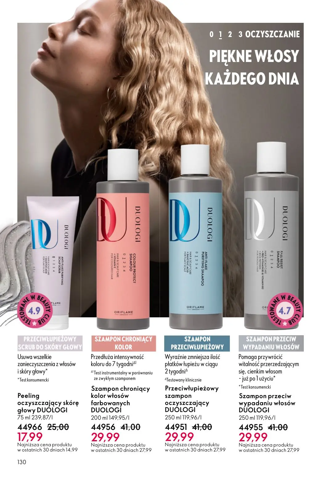 gazetka promocyjna ORIFLAME Eliksir promienności cery - Strona 130