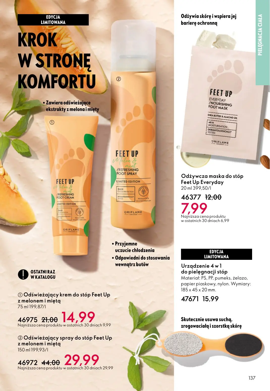 gazetka promocyjna ORIFLAME Eliksir promienności cery - Strona 137