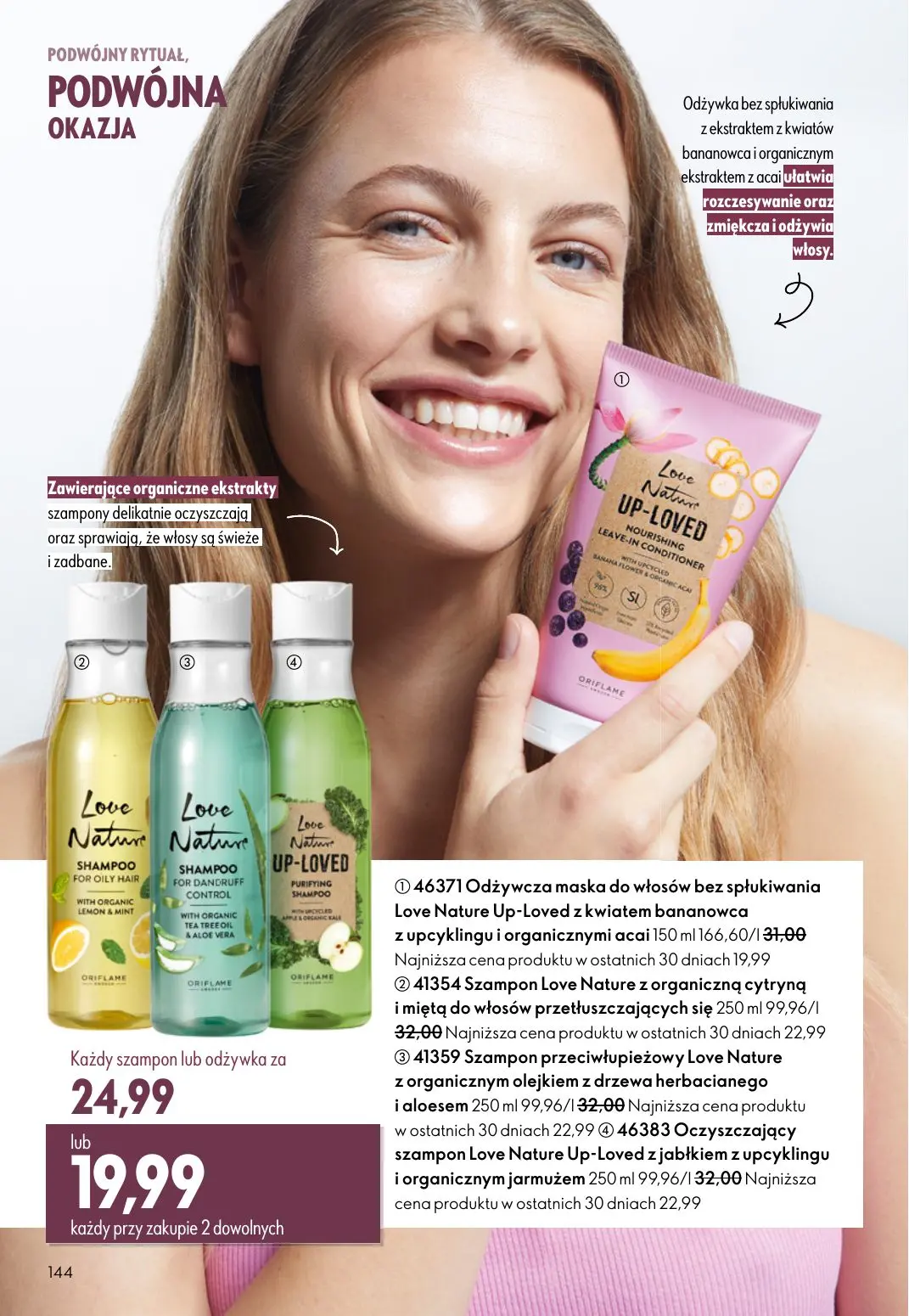 gazetka promocyjna ORIFLAME Eliksir promienności cery - Strona 144