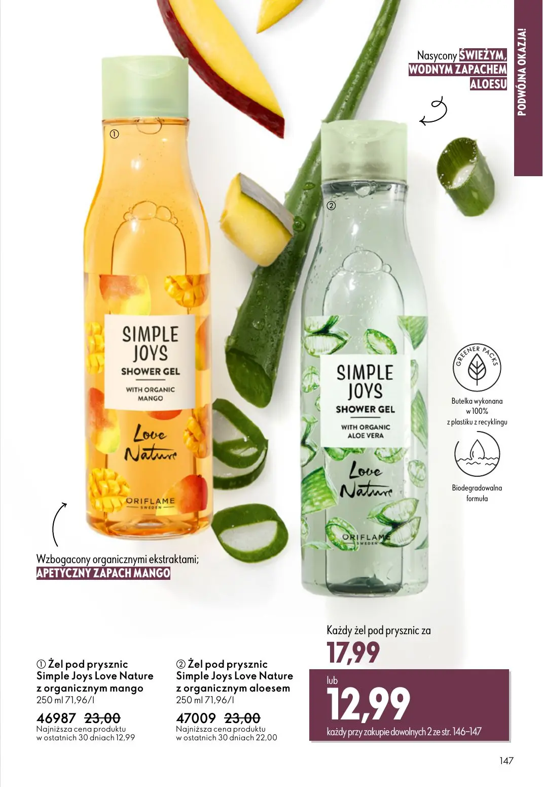 gazetka promocyjna ORIFLAME Eliksir promienności cery - Strona 147