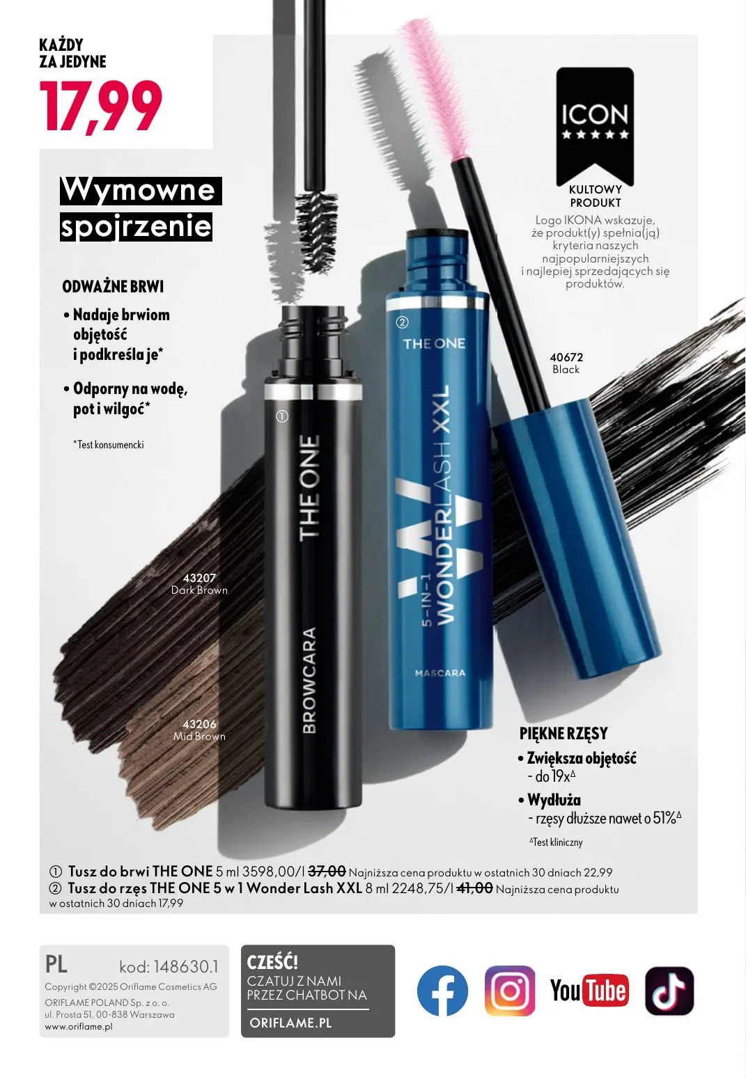 gazetka promocyjna ORIFLAME Eliksir promienności cery - Strona 148
