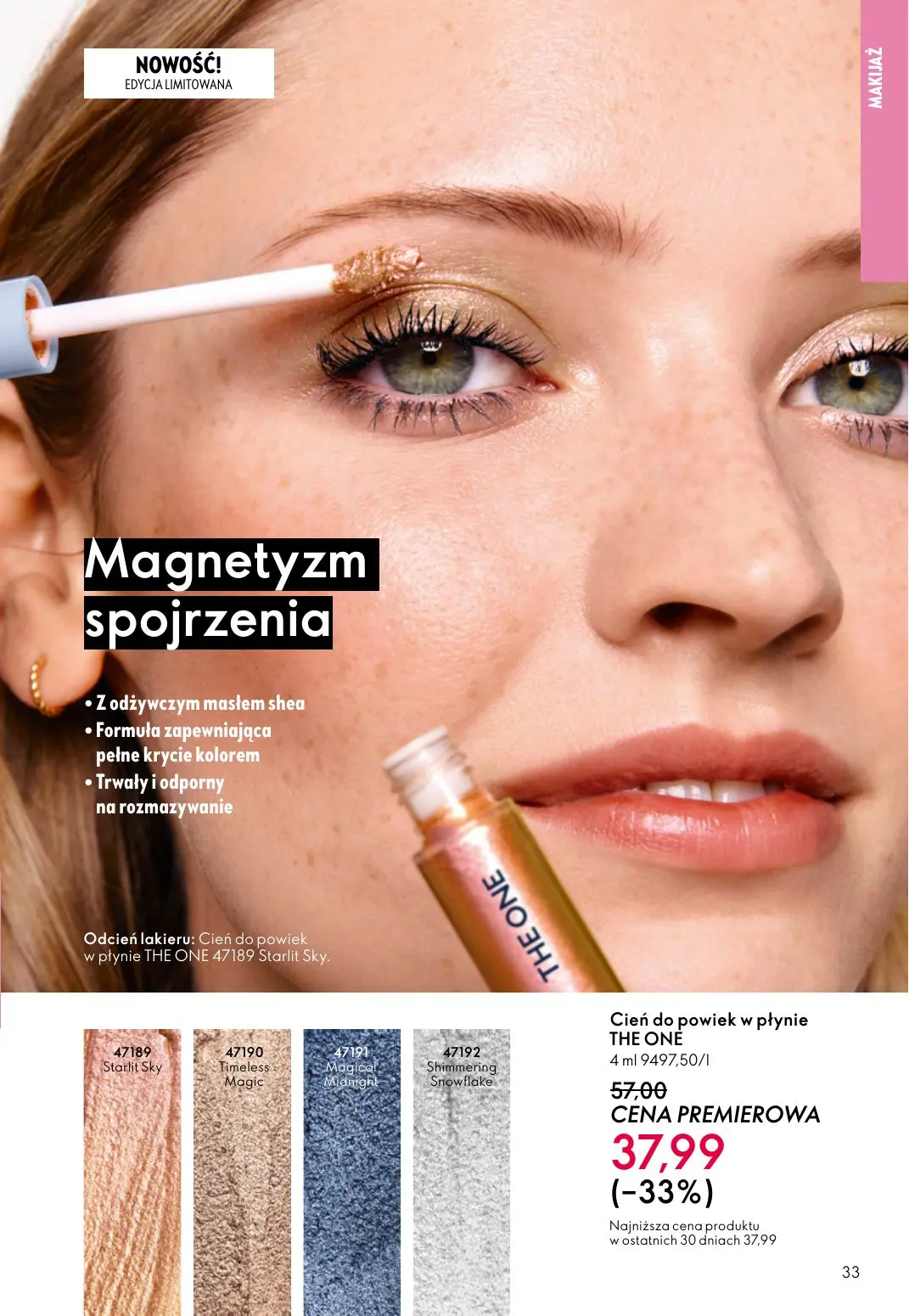 gazetka promocyjna ORIFLAME Eliksir promienności cery - Strona 33