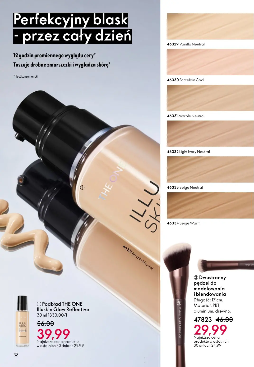 gazetka promocyjna ORIFLAME Eliksir promienności cery - Strona 38