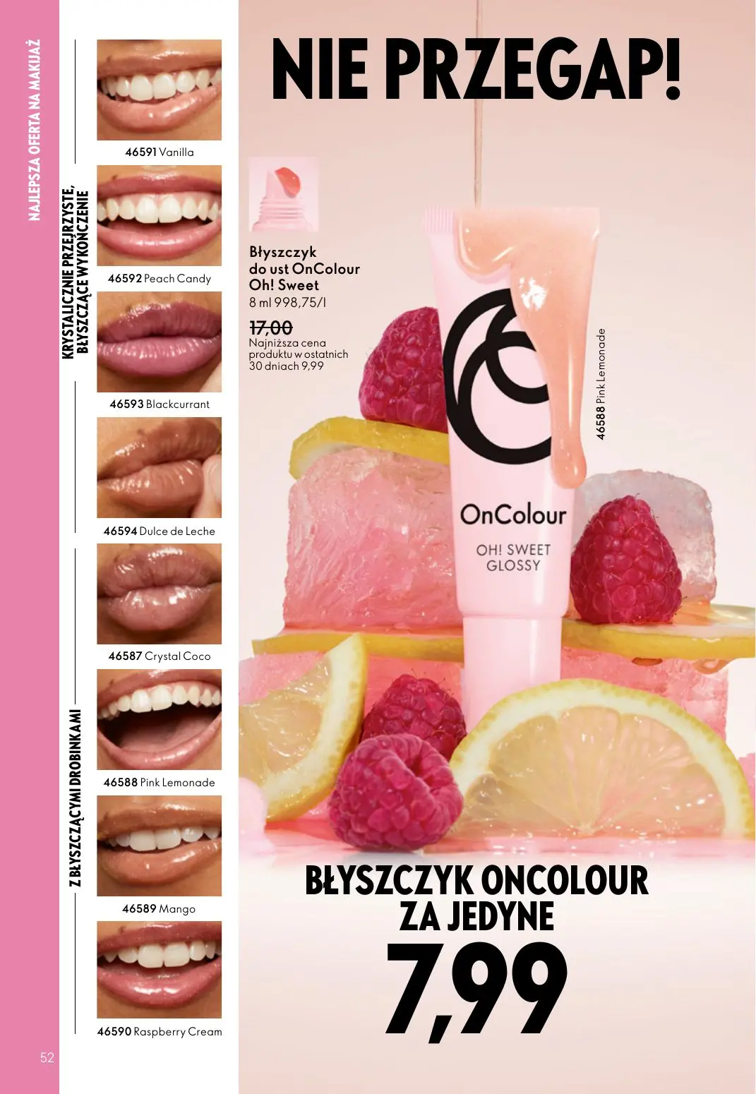 gazetka promocyjna ORIFLAME Eliksir promienności cery - Strona 52