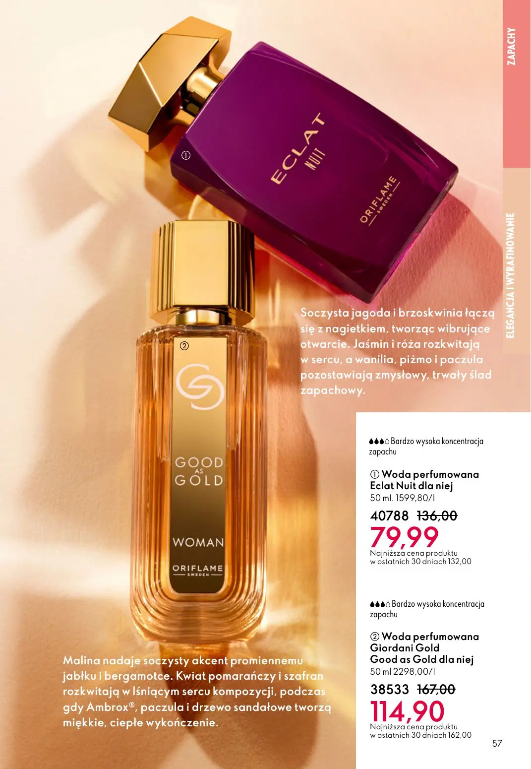 gazetka promocyjna ORIFLAME Eliksir promienności cery - Strona 57