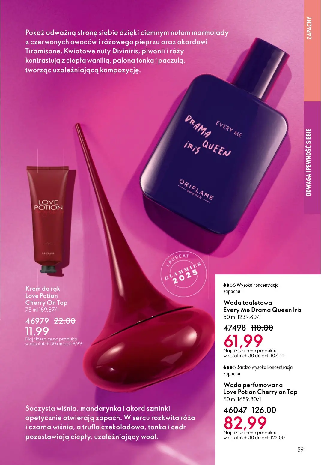 gazetka promocyjna ORIFLAME Eliksir promienności cery - Strona 59