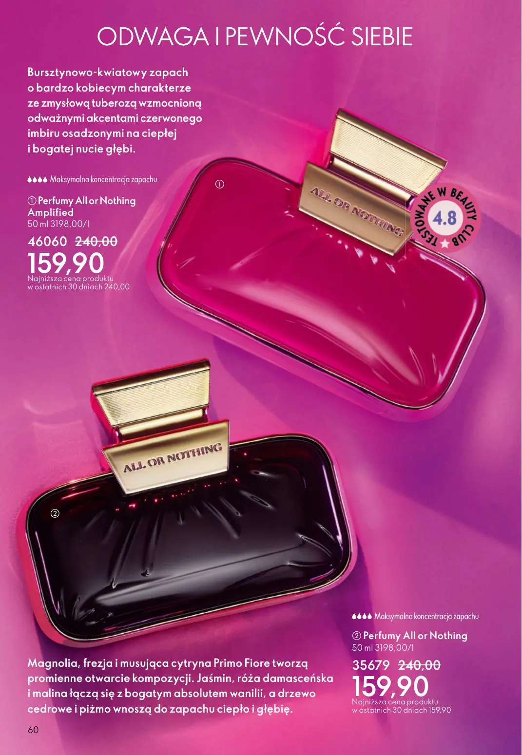 gazetka promocyjna ORIFLAME Eliksir promienności cery - Strona 60