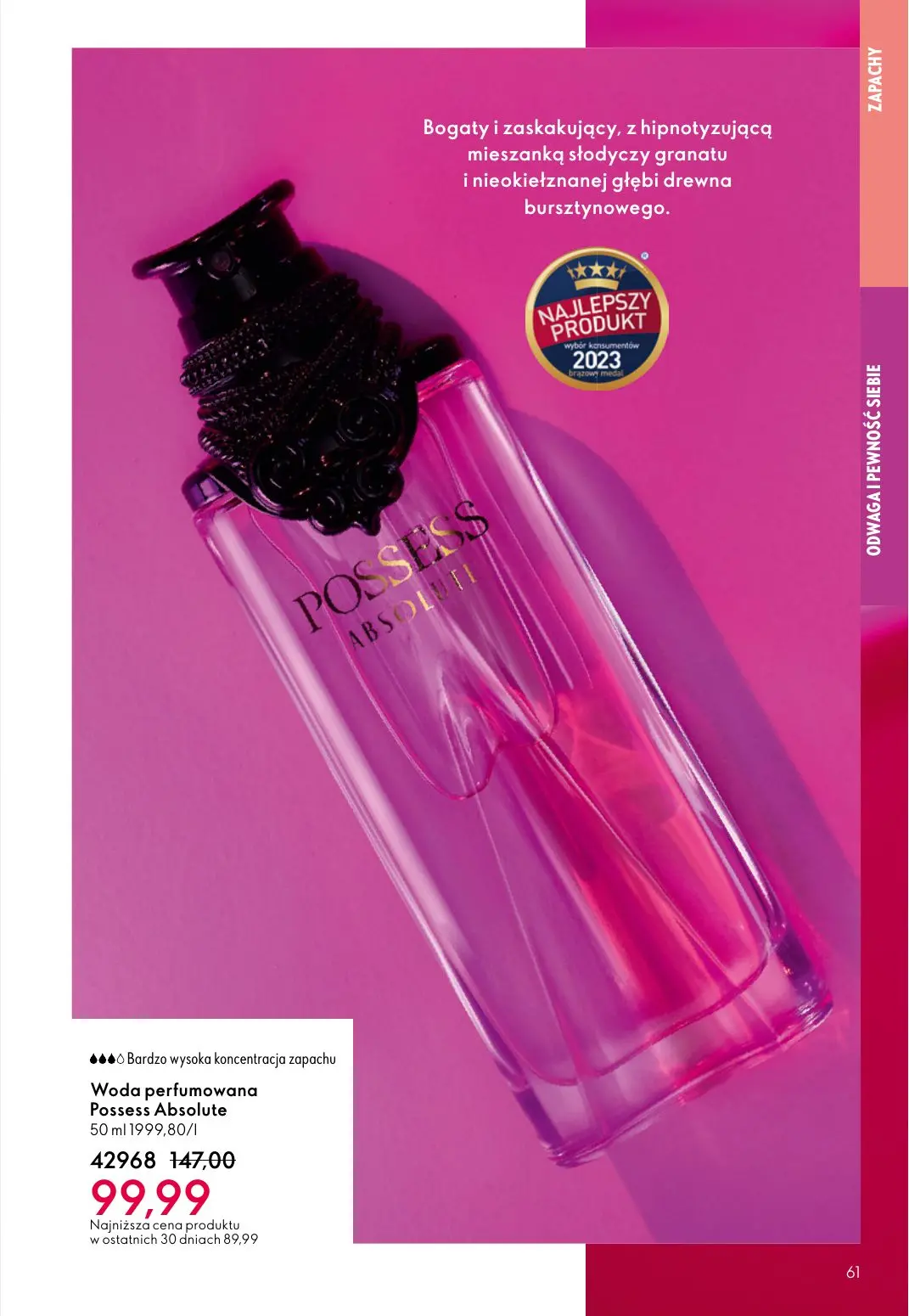 gazetka promocyjna ORIFLAME Eliksir promienności cery - Strona 61
