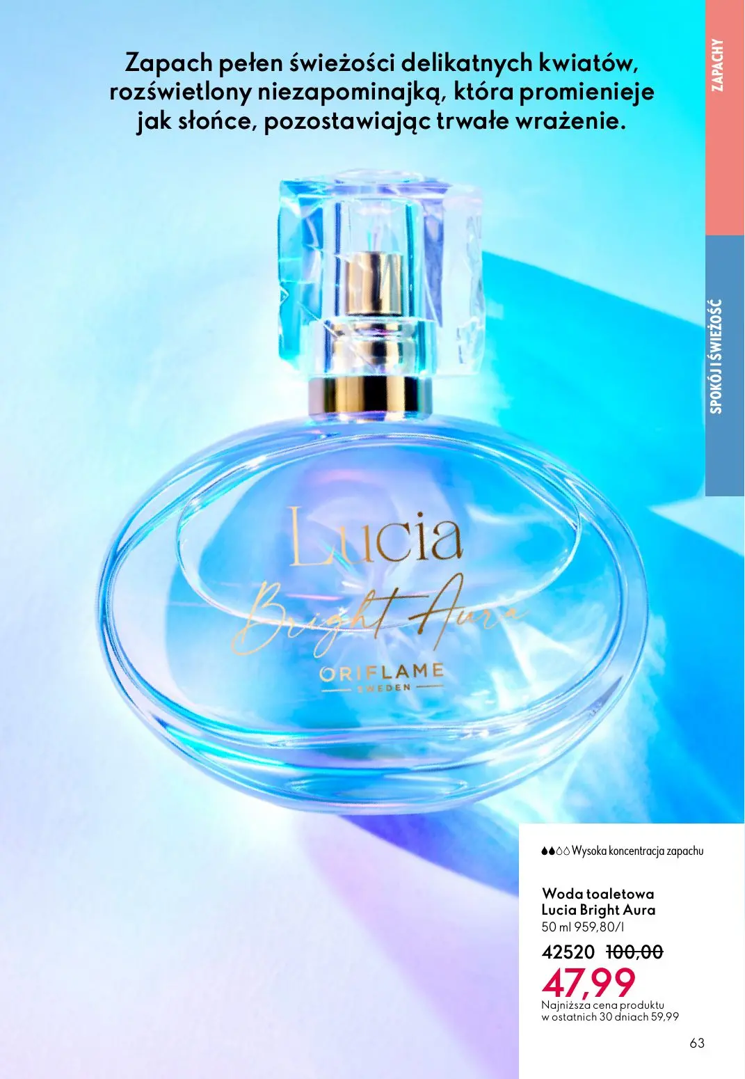 gazetka promocyjna ORIFLAME Eliksir promienności cery - Strona 63