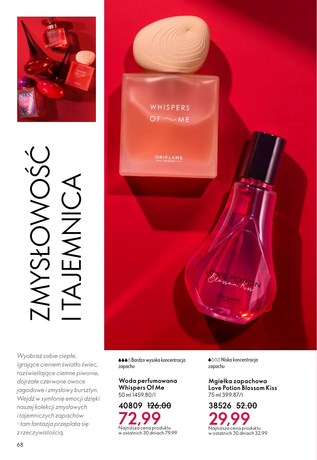 gazetka promocyjna ORIFLAME Eliksir promienności cery - Strona 68