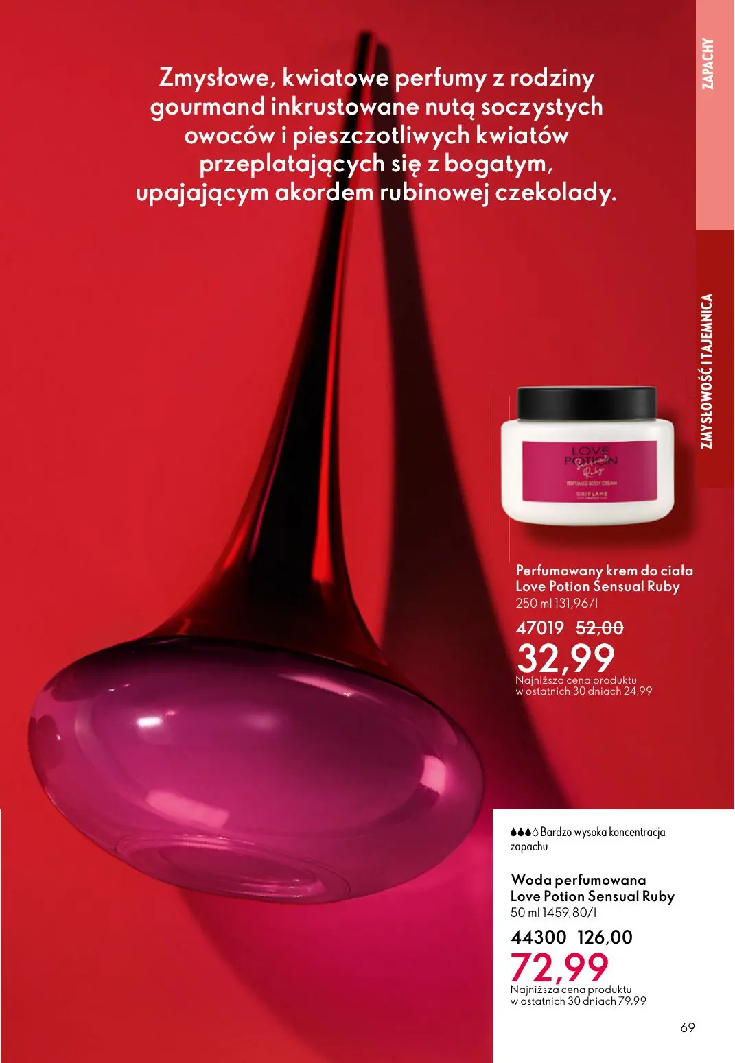gazetka promocyjna ORIFLAME Eliksir promienności cery - Strona 69