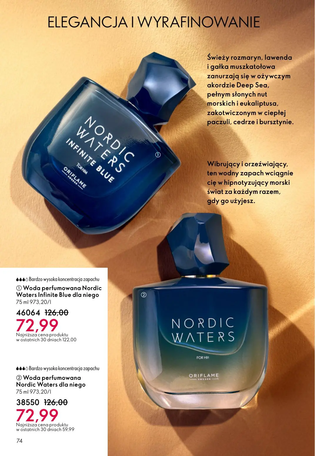 gazetka promocyjna ORIFLAME Eliksir promienności cery - Strona 74