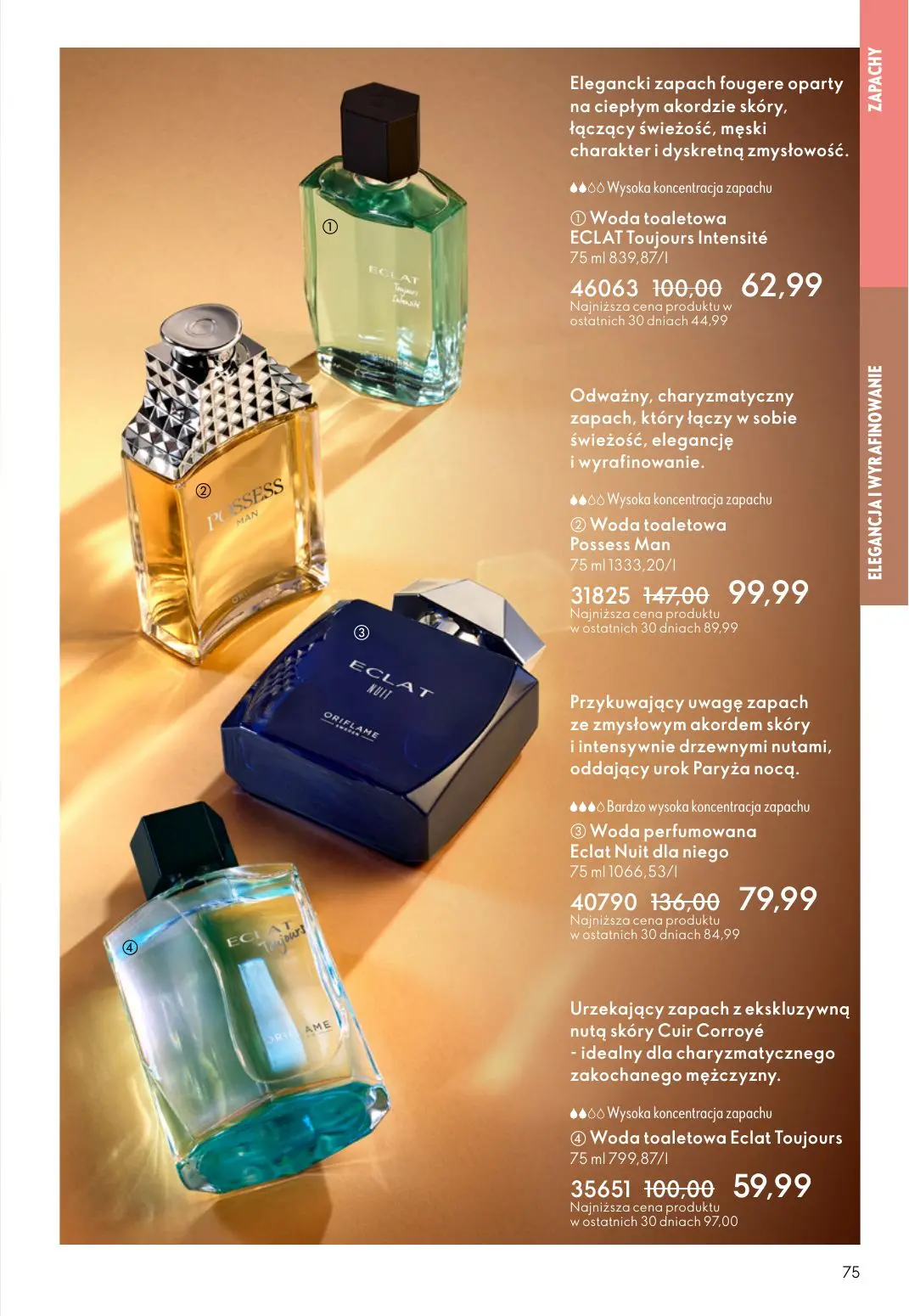 gazetka promocyjna ORIFLAME Eliksir promienności cery - Strona 75