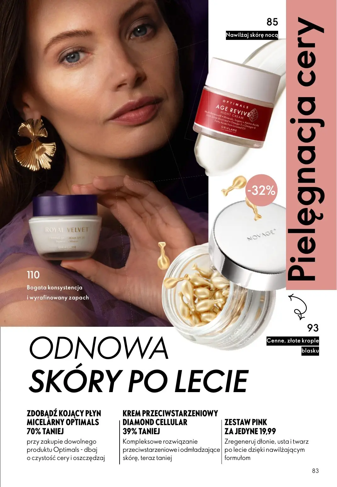 gazetka promocyjna ORIFLAME Eliksir promienności cery - Strona 83
