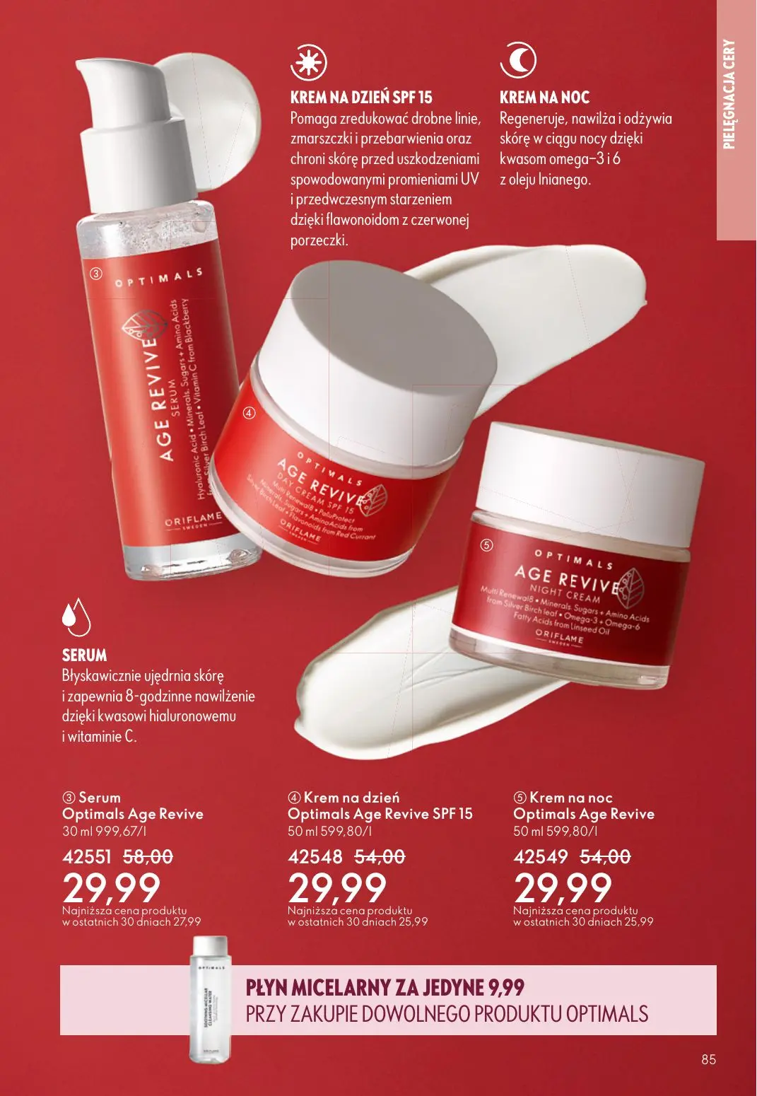 gazetka promocyjna ORIFLAME Eliksir promienności cery - Strona 85