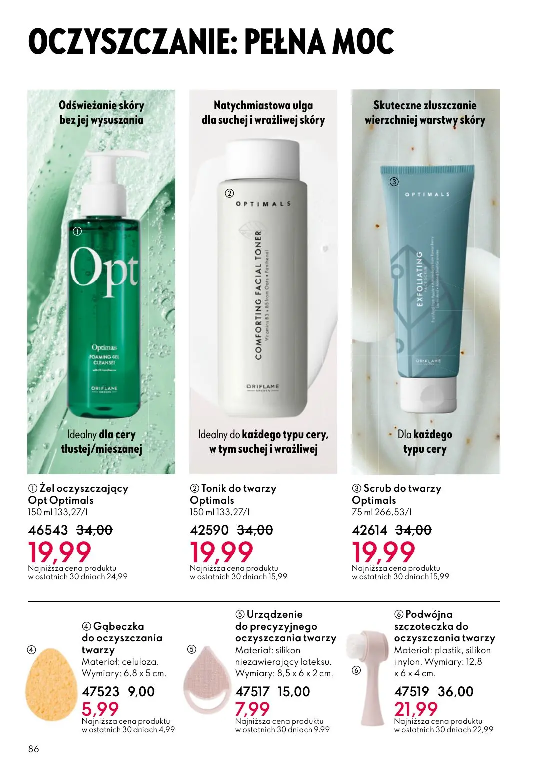 gazetka promocyjna ORIFLAME Eliksir promienności cery - Strona 86