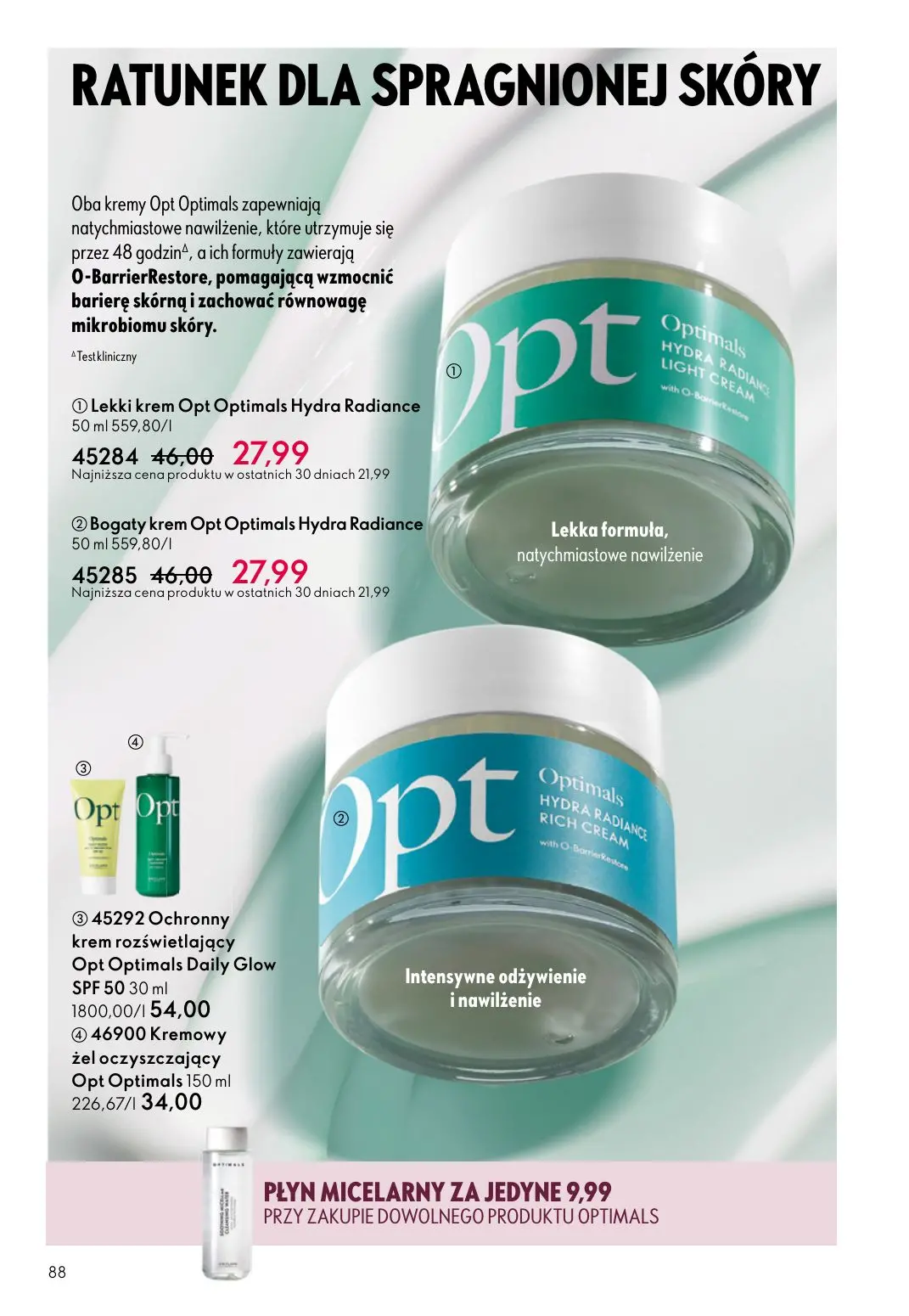 gazetka promocyjna ORIFLAME Eliksir promienności cery - Strona 88