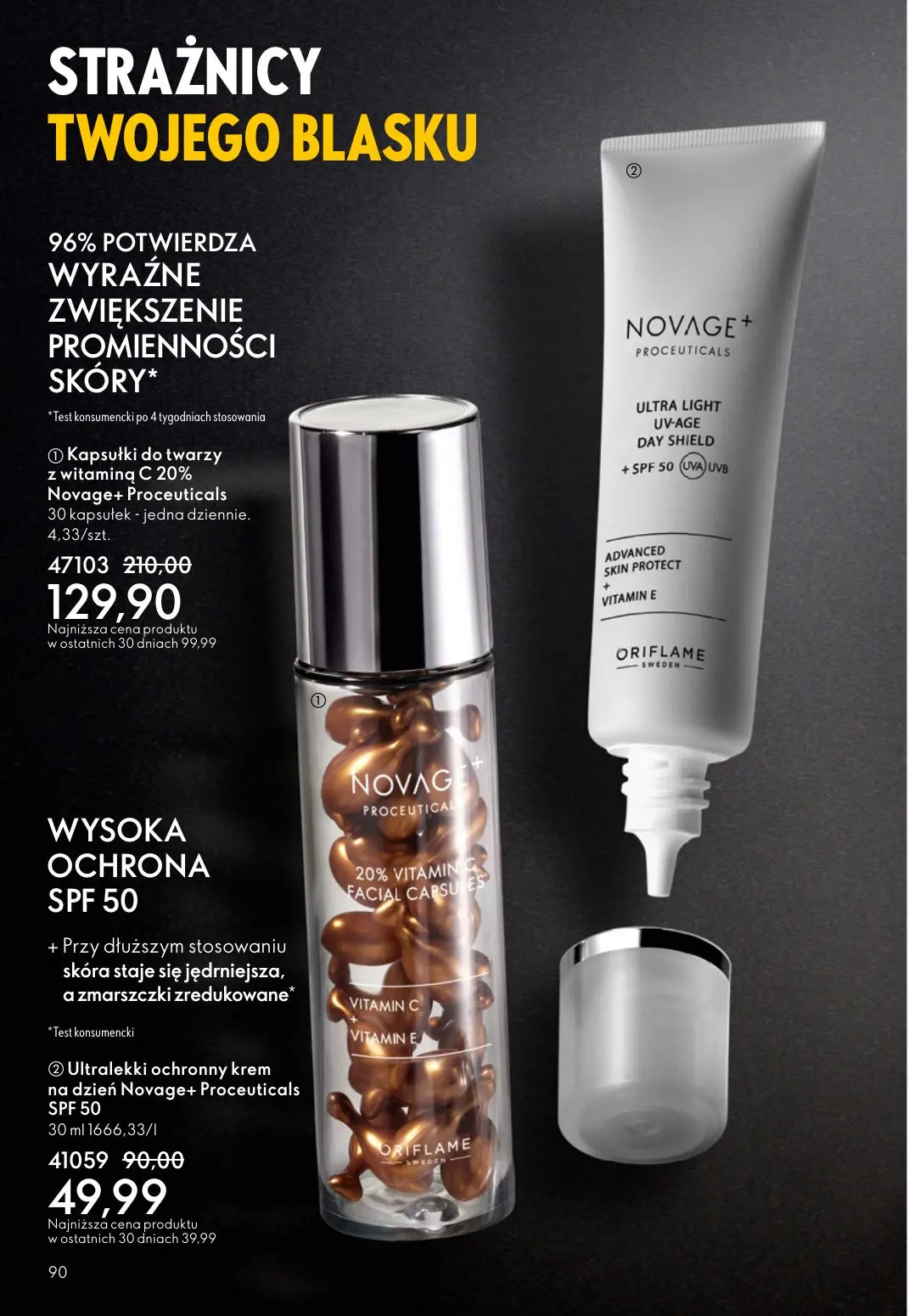 gazetka promocyjna ORIFLAME Eliksir promienności cery - Strona 90