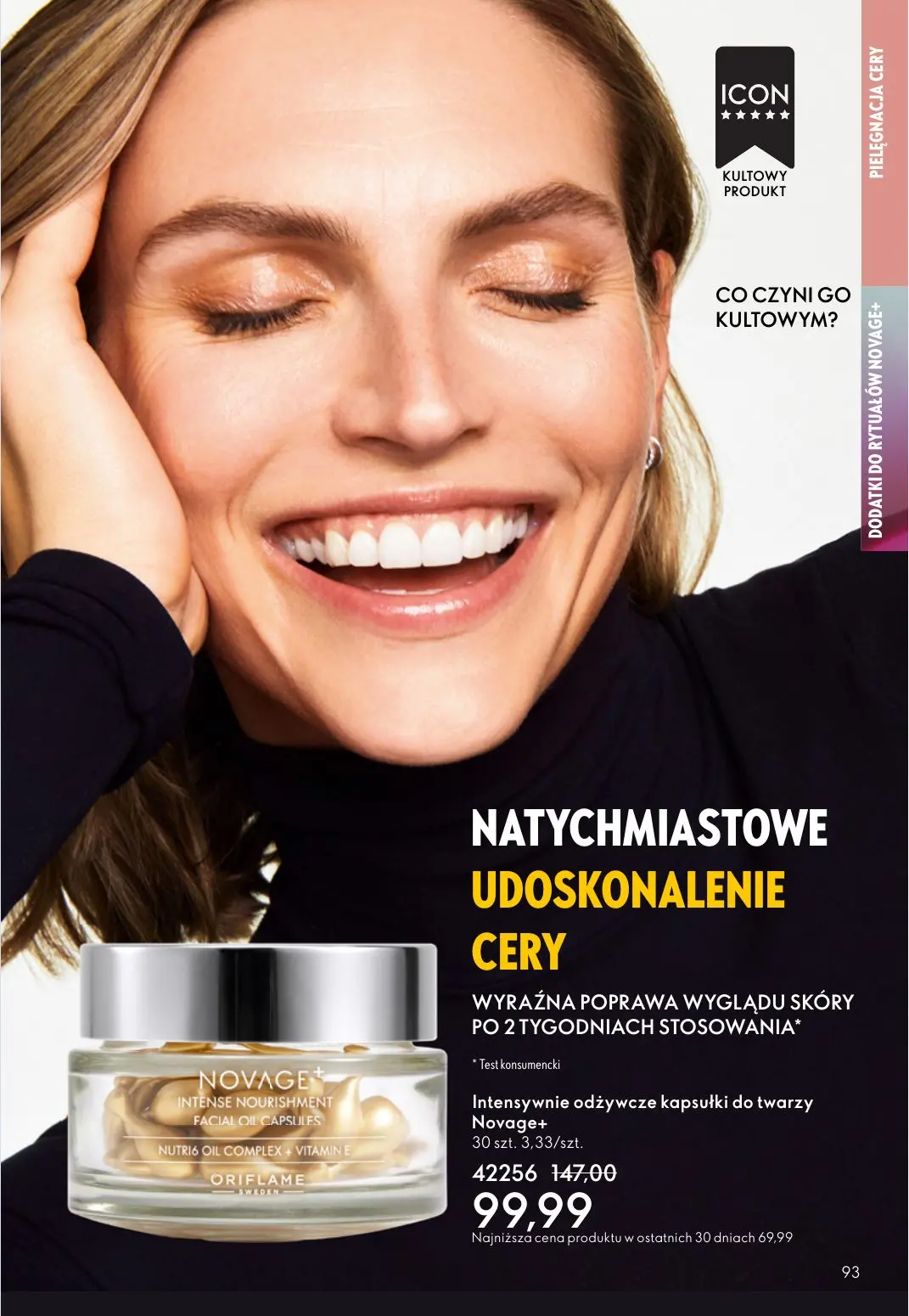 gazetka promocyjna ORIFLAME Eliksir promienności cery - Strona 93