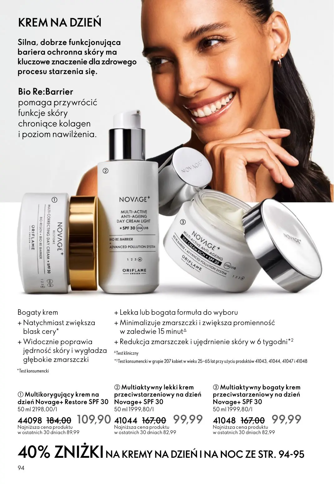 gazetka promocyjna ORIFLAME Eliksir promienności cery - Strona 94