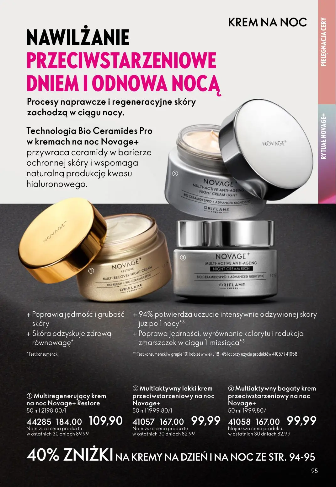 gazetka promocyjna ORIFLAME Eliksir promienności cery - Strona 95