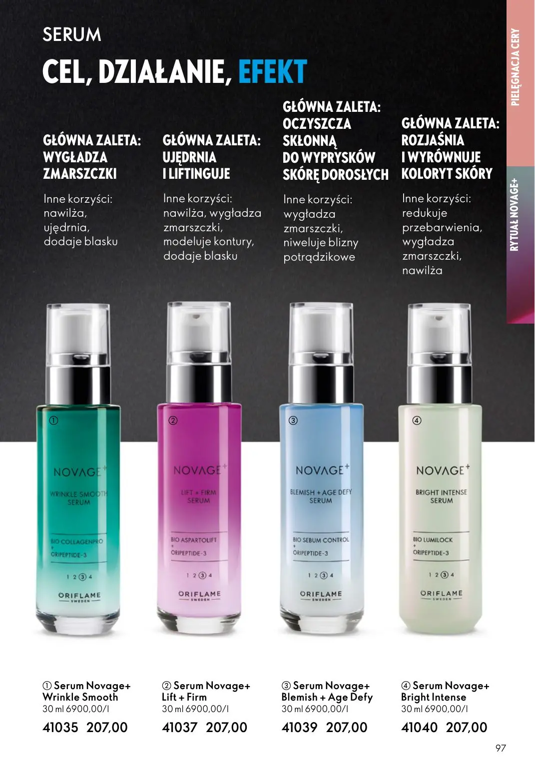 gazetka promocyjna ORIFLAME Eliksir promienności cery - Strona 97