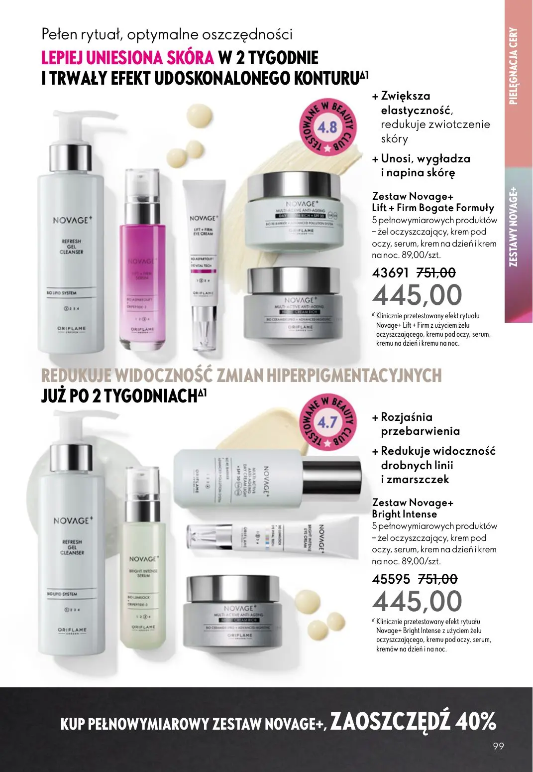 gazetka promocyjna ORIFLAME Eliksir promienności cery - Strona 99