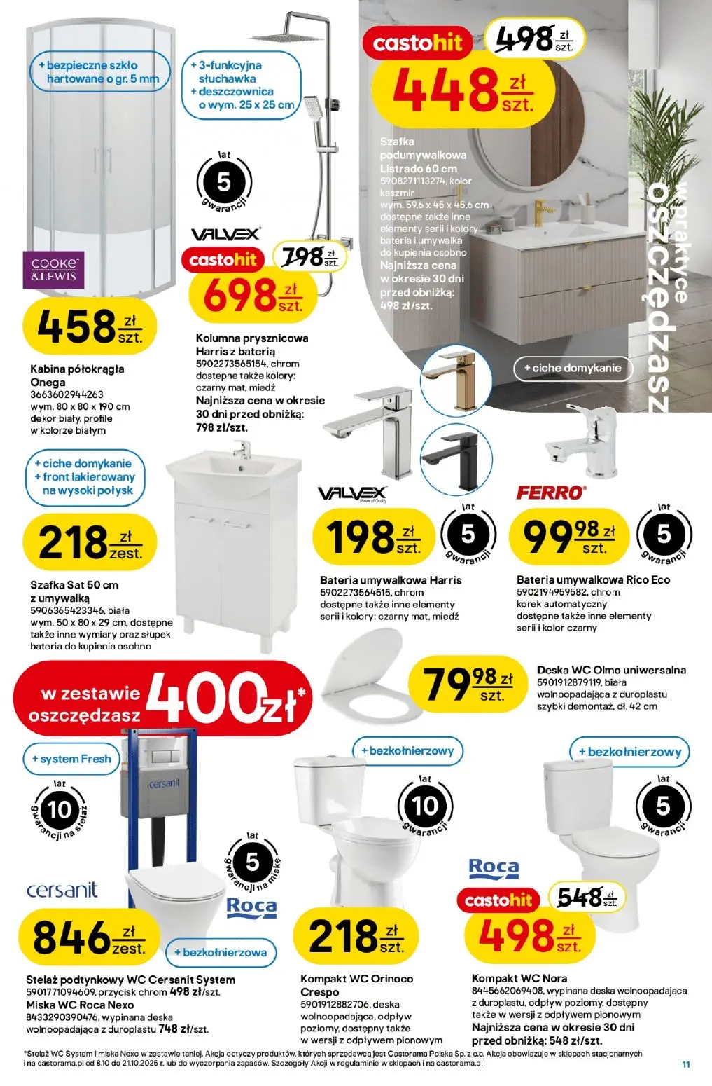 gazetka promocyjna castorama Projekt na lata - Strona 11