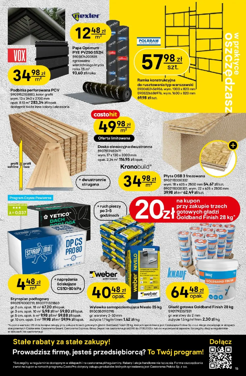 gazetka promocyjna castorama Projekt na lata - Strona 15