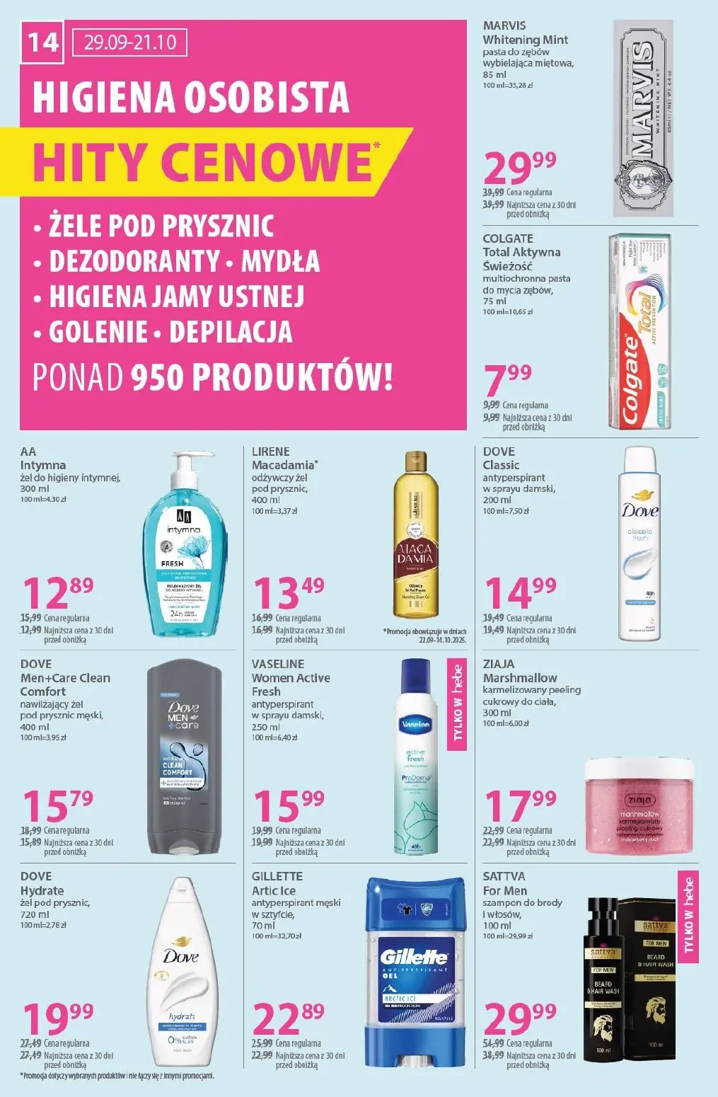 gazetka promocyjna hebe Zawsze w niskiej cenie - Strona 14