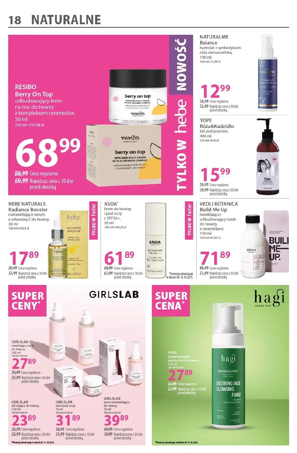 gazetka promocyjna hebe Zawsze w niskiej cenie - Strona 18