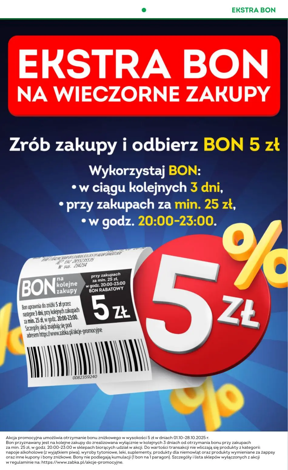 gazetka promocyjna Żabka Uwolnij swój czas! - Strona 7