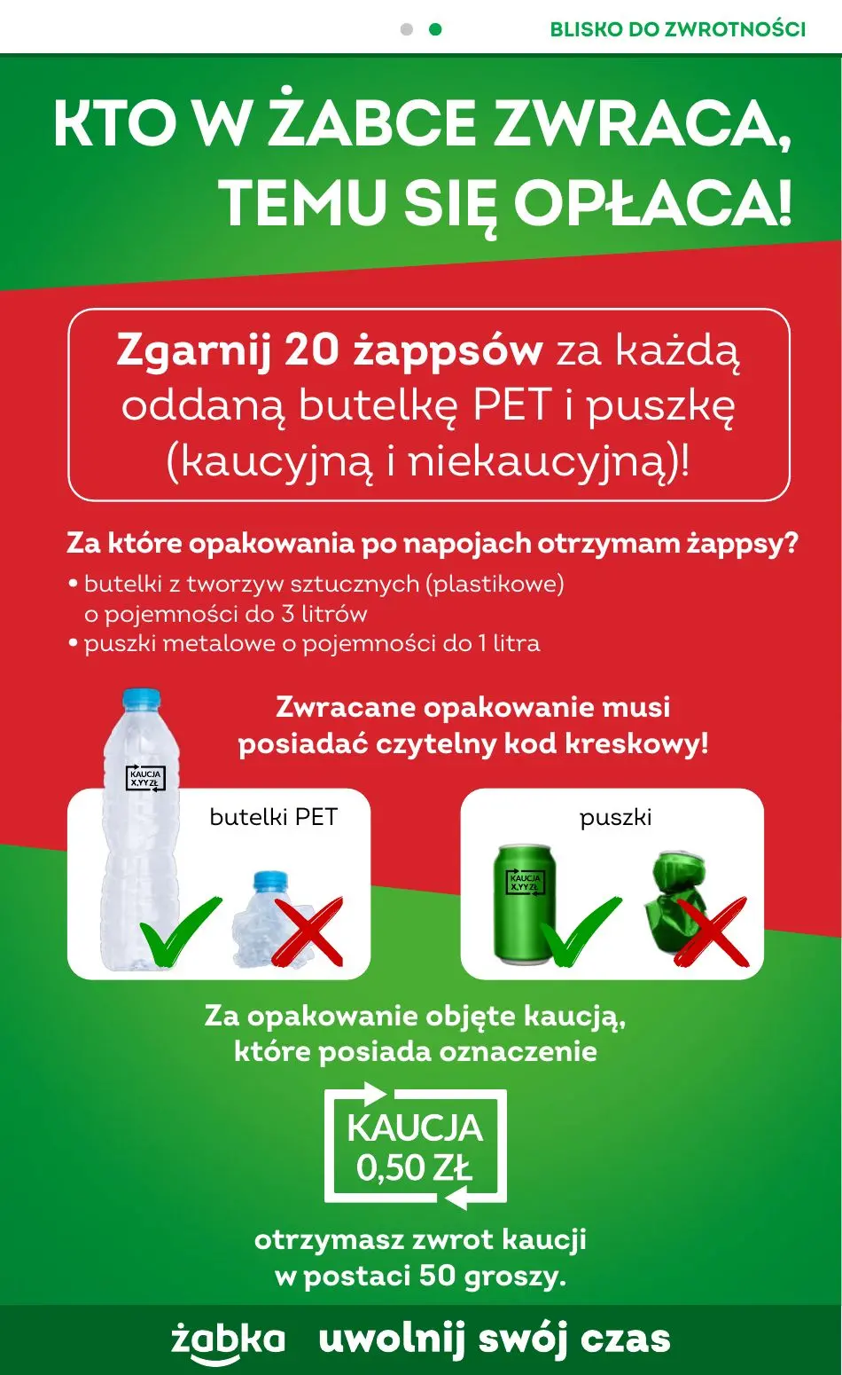 gazetka promocyjna Żabka Uwolnij swój czas! - Strona 25