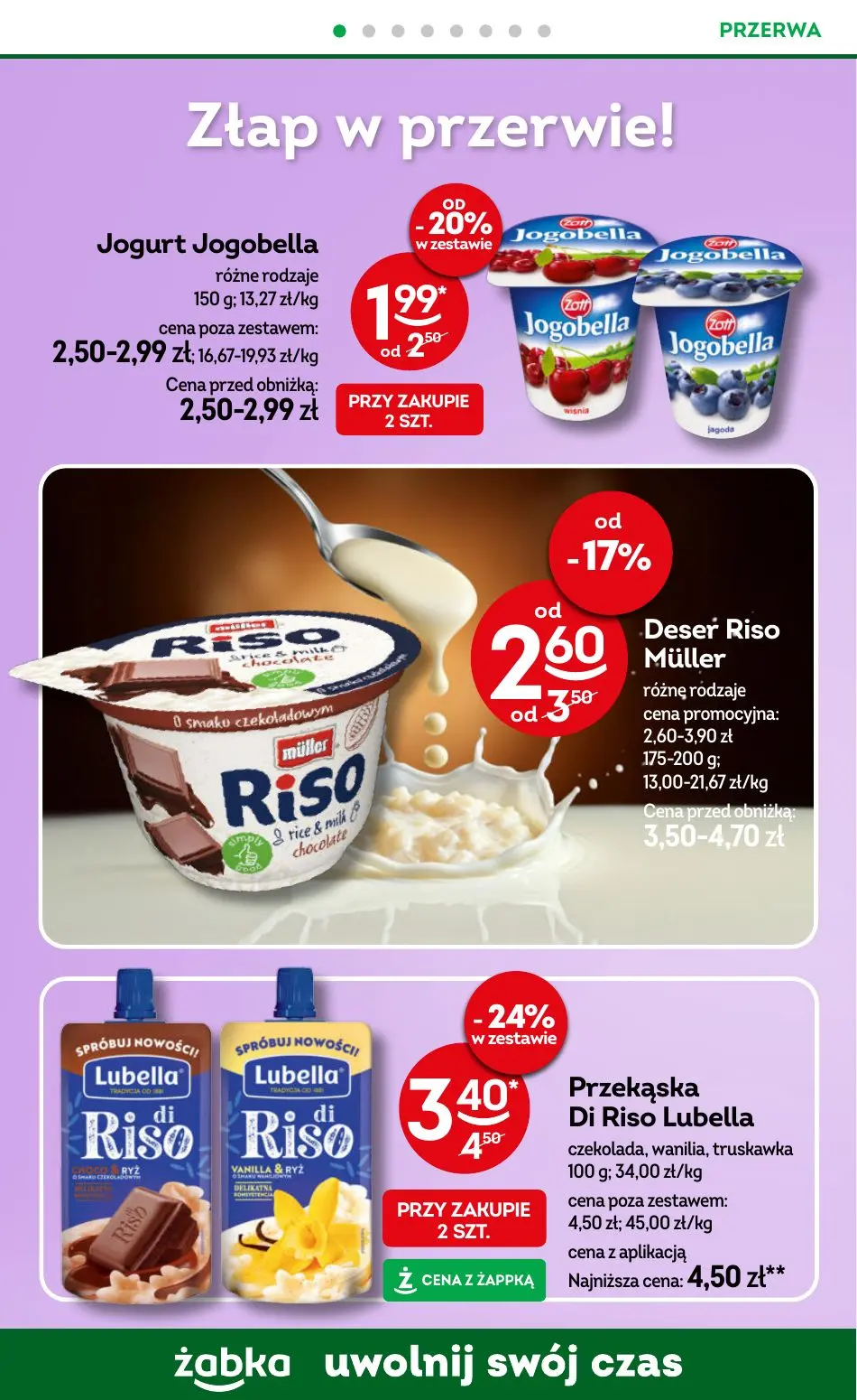 gazetka promocyjna Żabka Uwolnij swój czas! - Strona 56