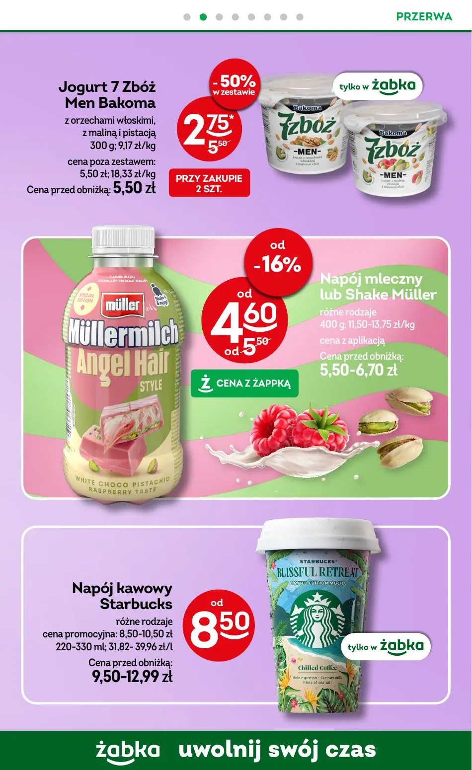 gazetka promocyjna Żabka Uwolnij swój czas! - Strona 57