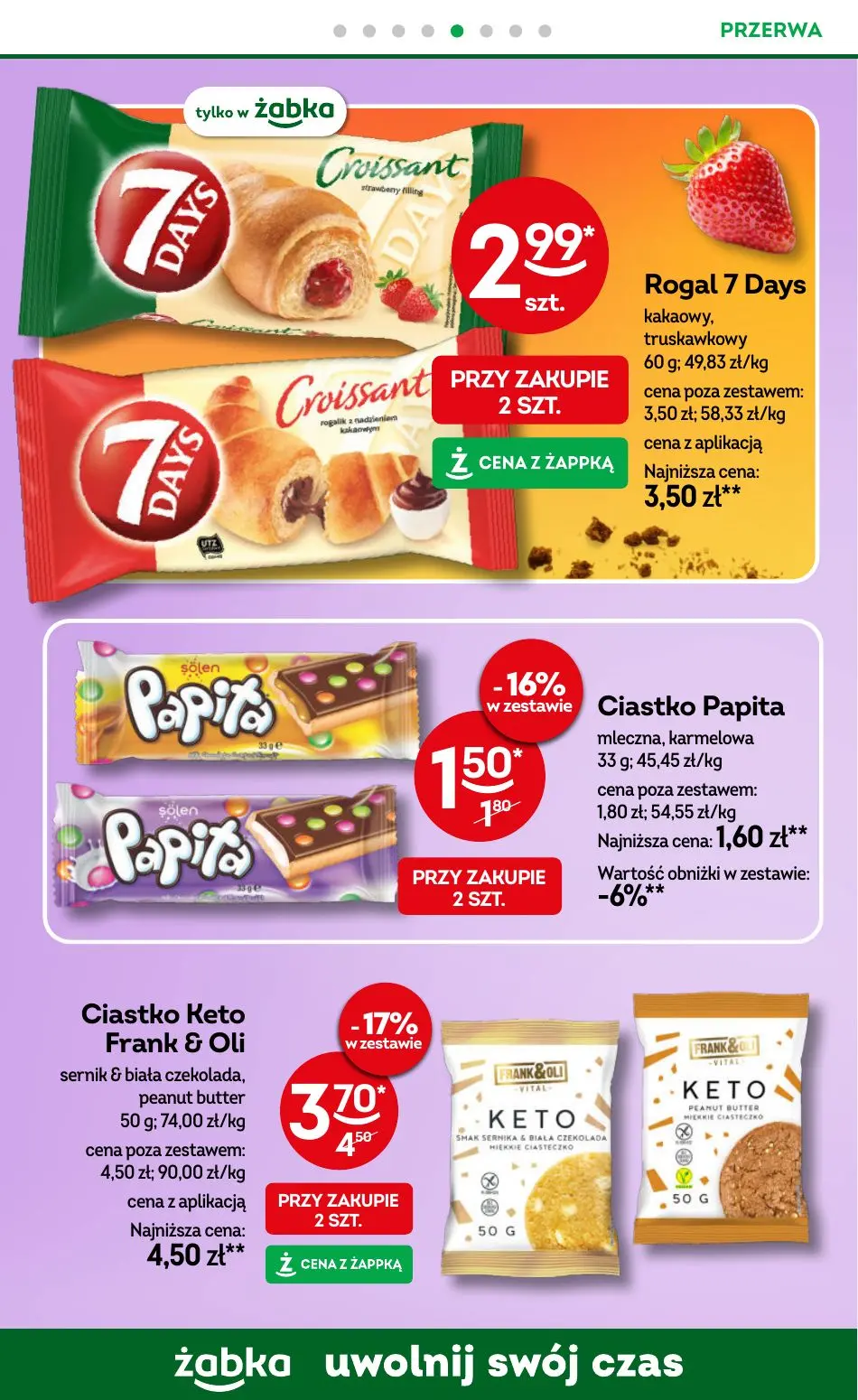 gazetka promocyjna Żabka Uwolnij swój czas! - Strona 60