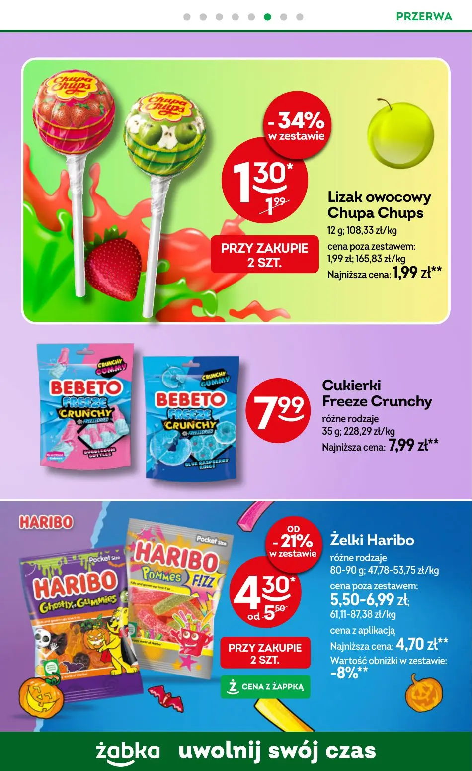gazetka promocyjna Żabka Uwolnij swój czas! - Strona 61