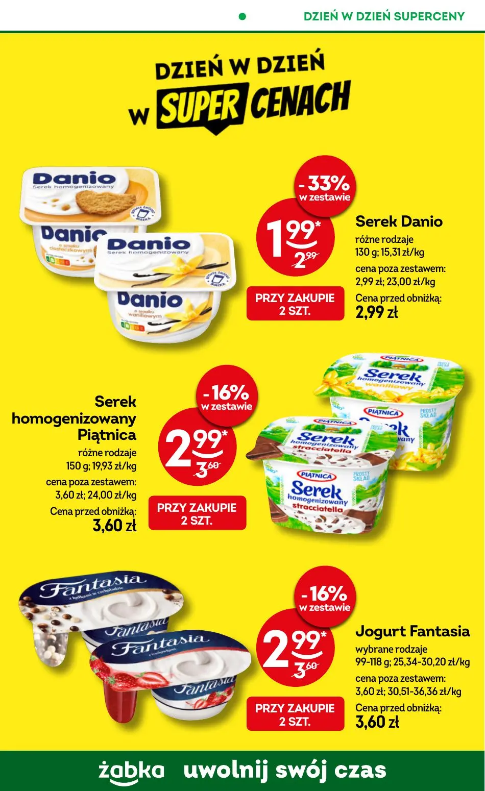 gazetka promocyjna Żabka Uwolnij swój czas! - Strona 64