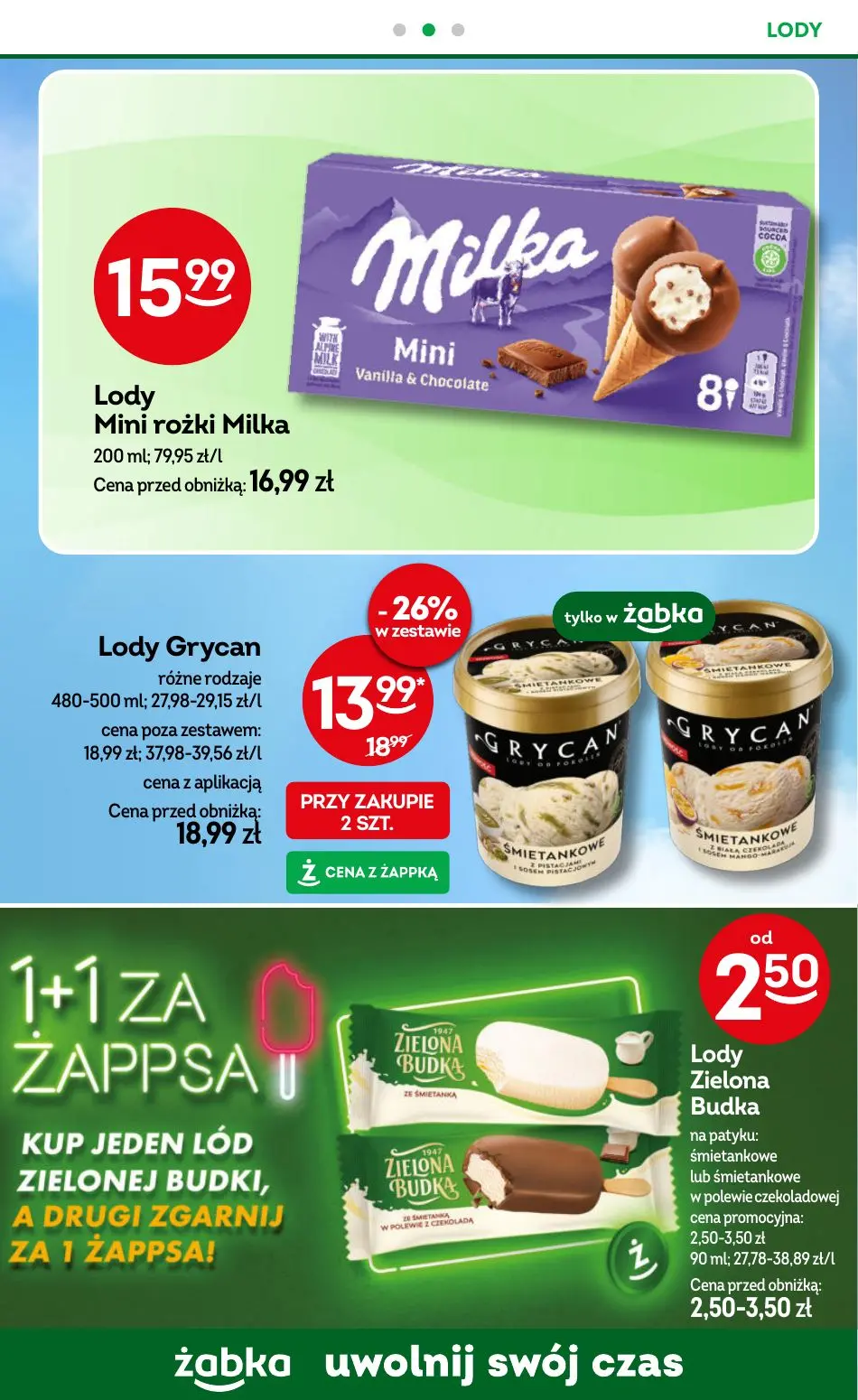 gazetka promocyjna Żabka Uwolnij swój czas! - Strona 71