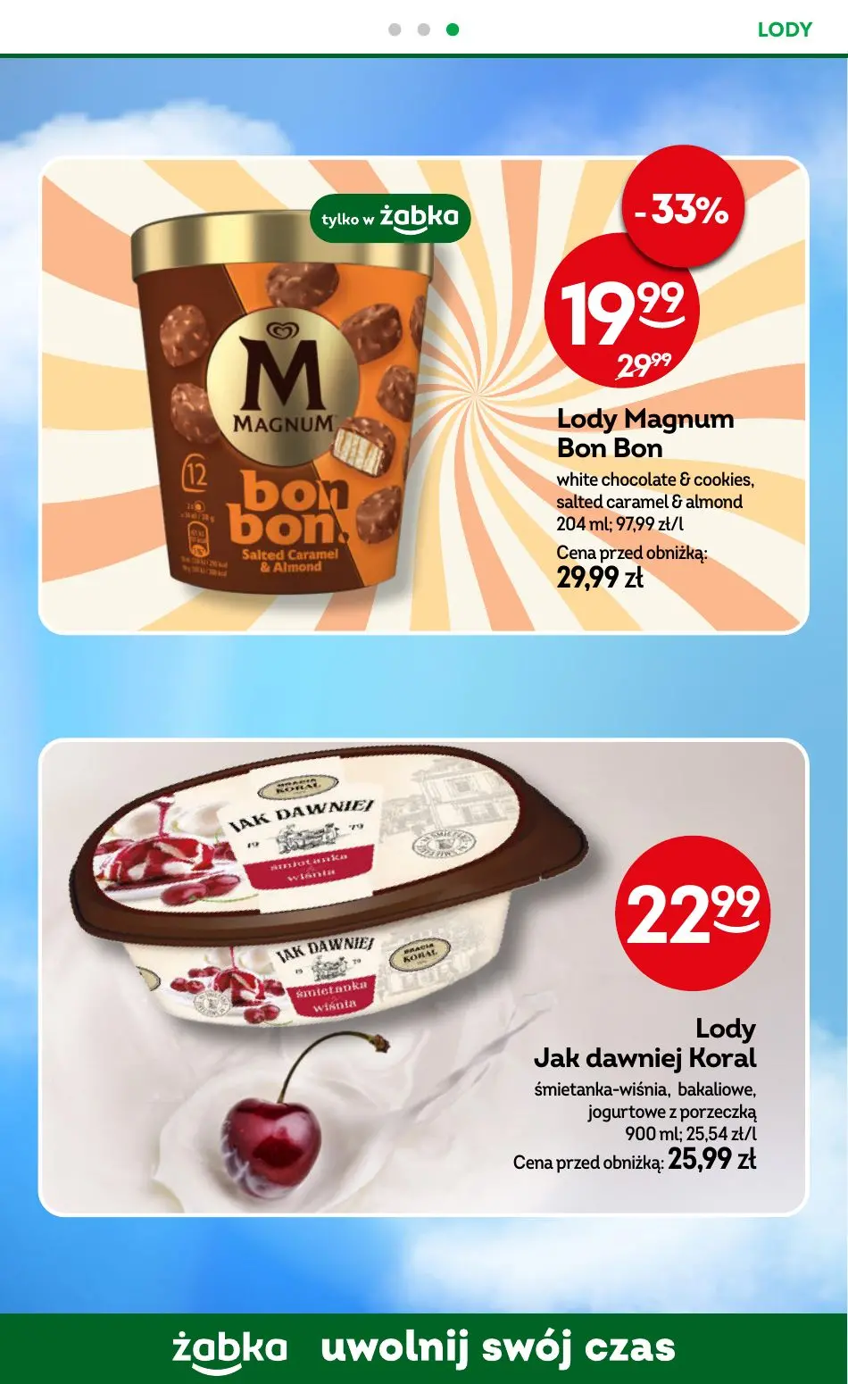 gazetka promocyjna Żabka Uwolnij swój czas! - Strona 72