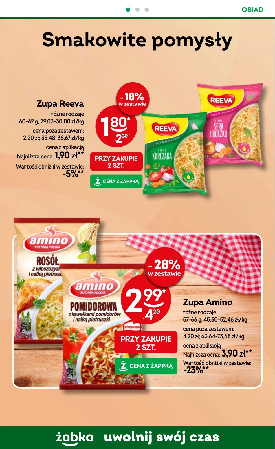 gazetka promocyjna Żabka Uwolnij swój czas! - Strona 74