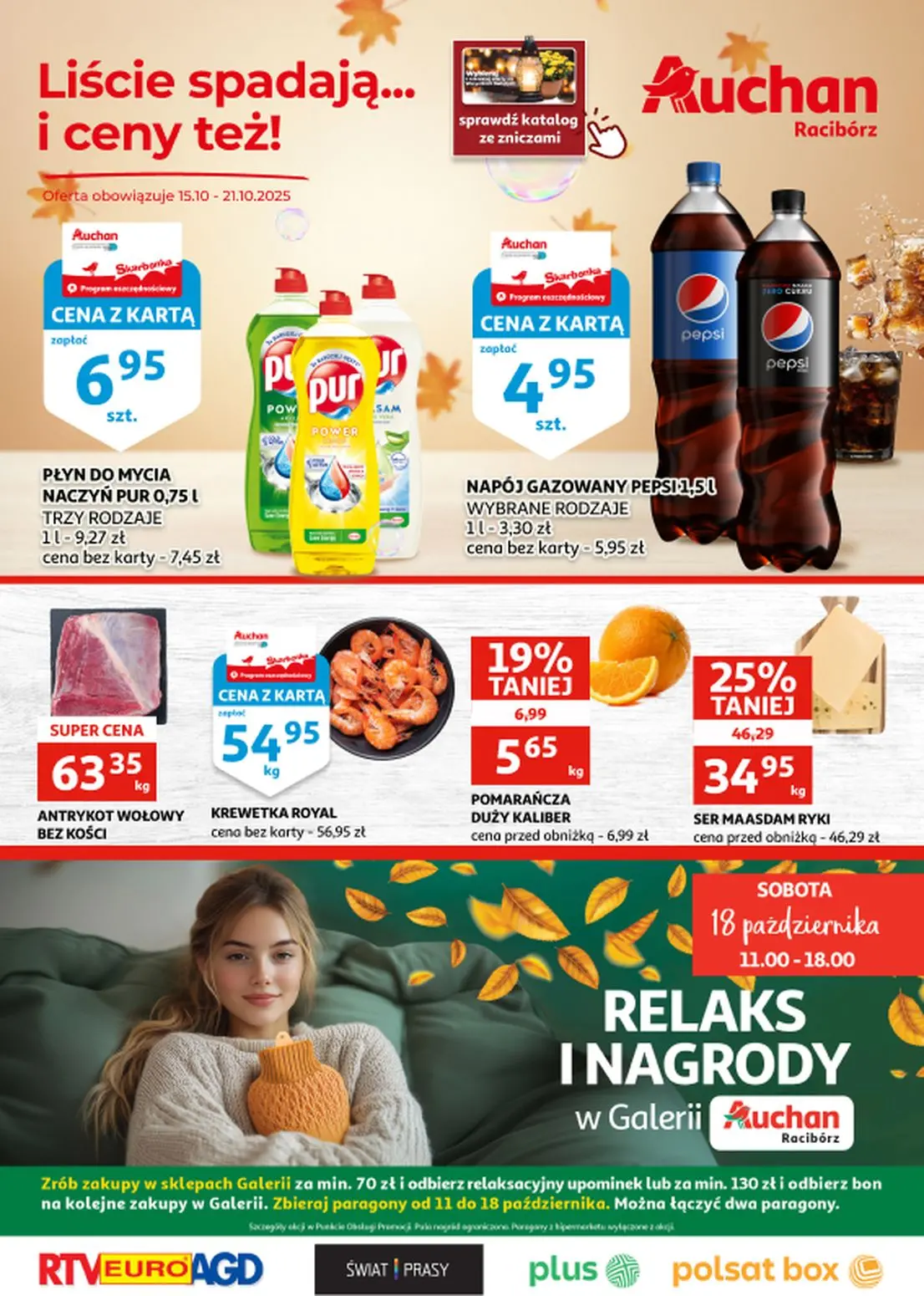gazetka promocyjna Auchan Racibórz - Strona 1