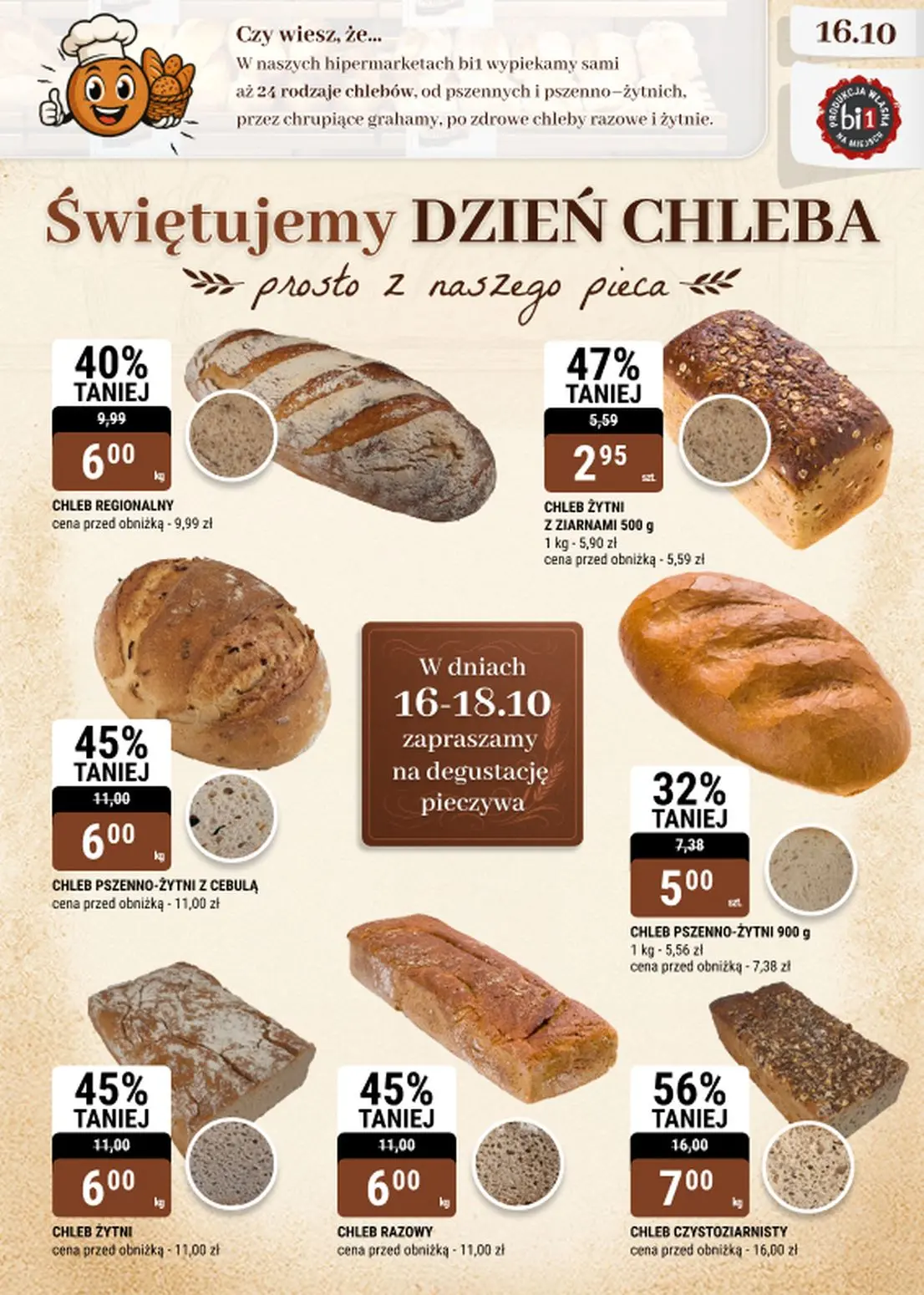 gazetka promocyjna bi1 Białystok, Ełk, Rzeszów, Szczecin - Strona 2