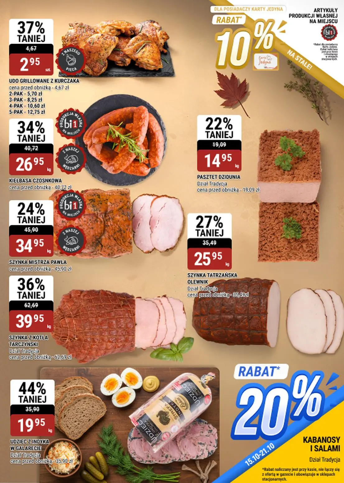 gazetka promocyjna bi1 Białystok, Ełk, Rzeszów, Szczecin - Strona 6